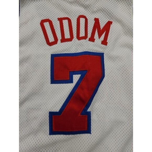 Vintage Champion Los Angeles Clippers Lamar Odom Jersey Size‎ 56 - Picture 5 of 7